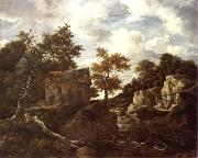 Rocky Landscape Rembrandt